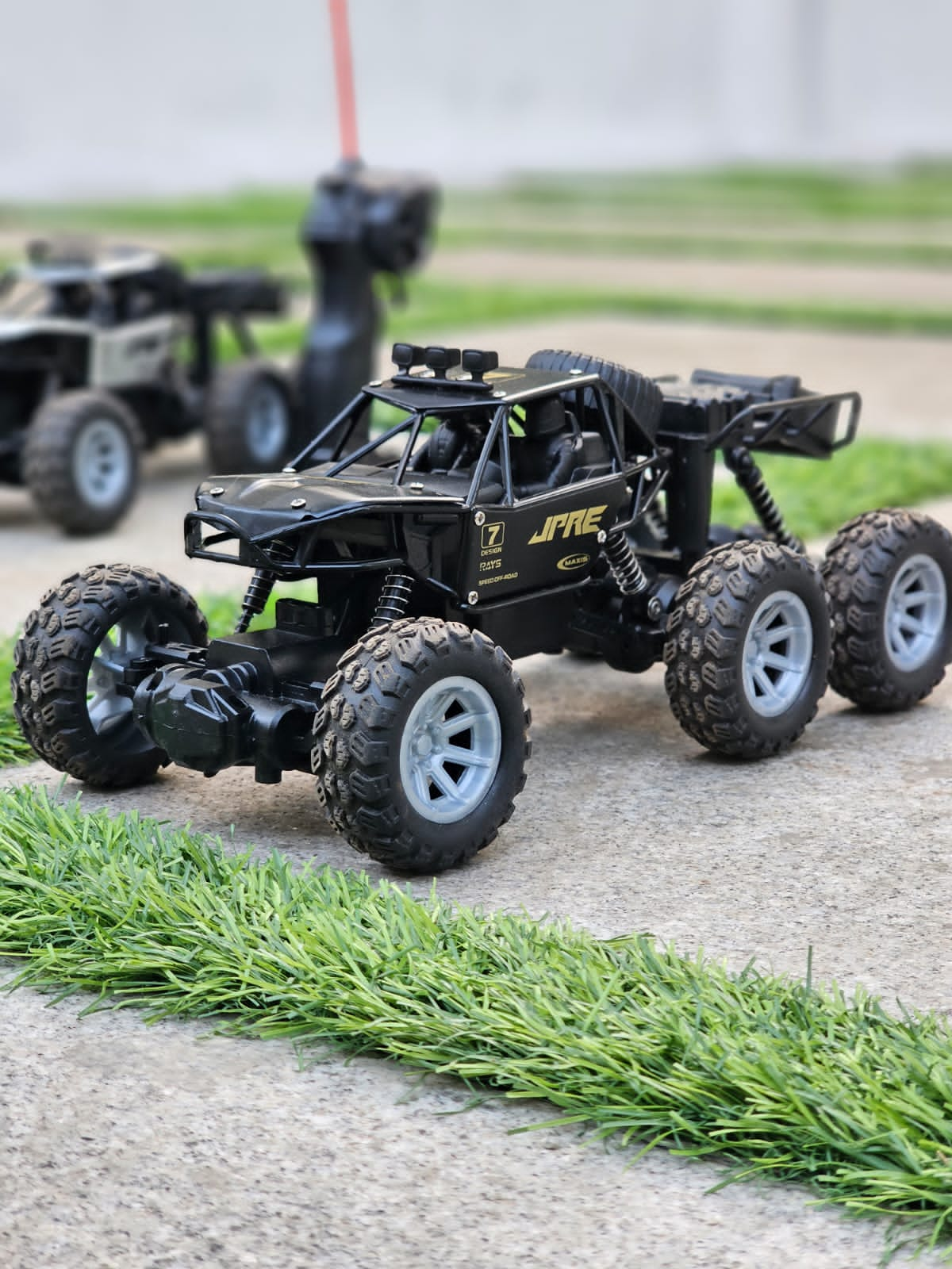 6 Wheel Monster Truck Remote Control Car. Off-Road|Adventure