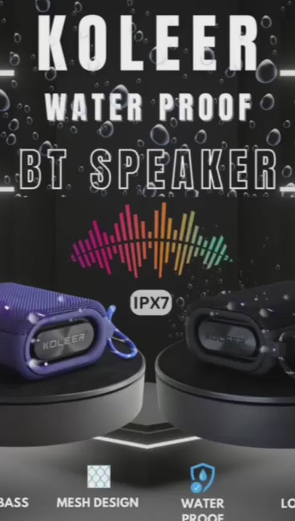 KOLEER S31 WATER RESISTANT BT-SPEAKER