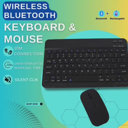 PORTABLE BLUETOOTH KEYBOARD & MOUSE KIT