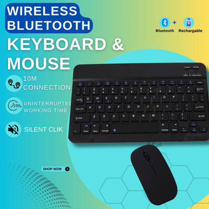 PORTABLE BLUETOOTH KEYBOARD & MOUSE KIT