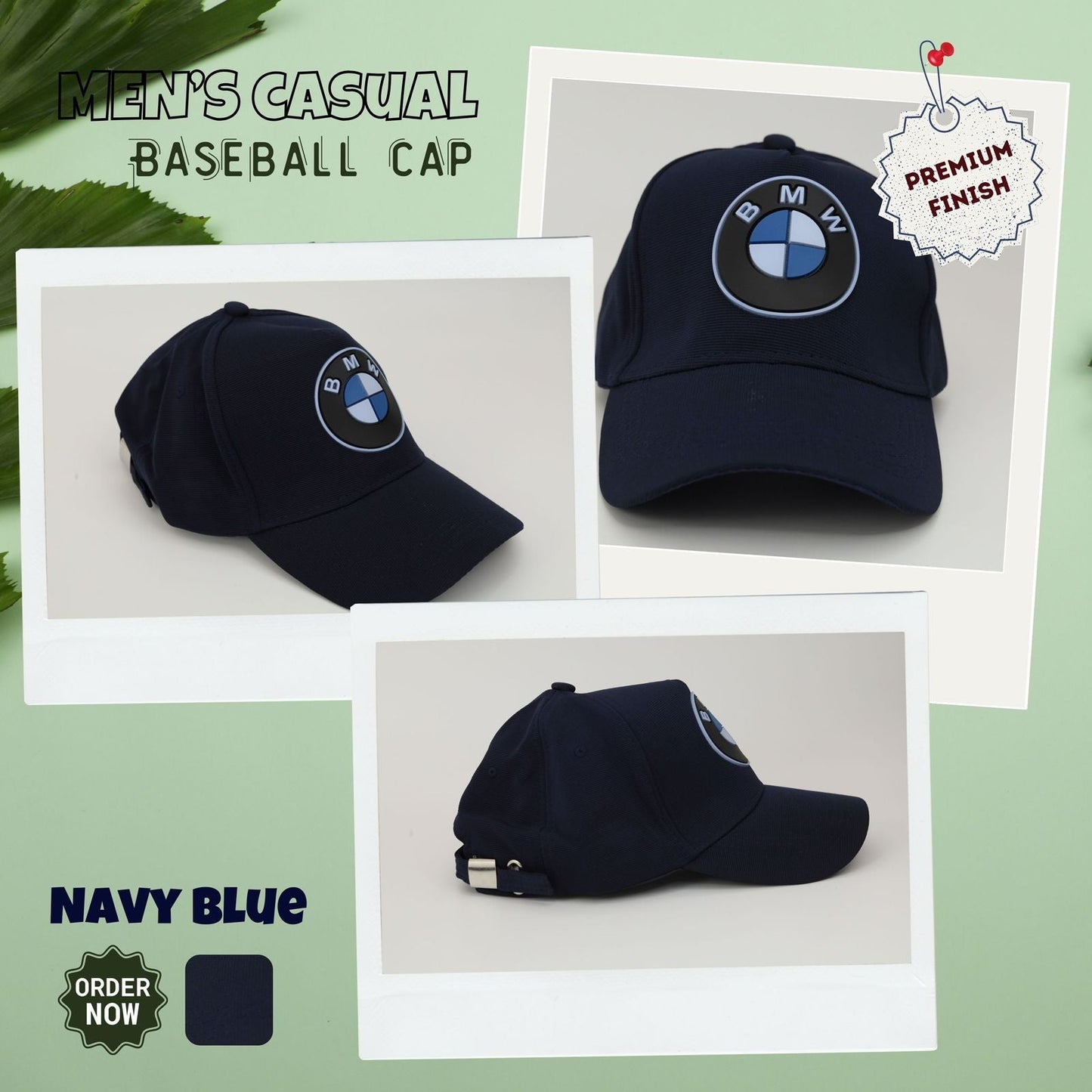 MENS' CASUAL BASEBALL CAP